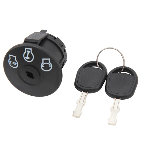 Starter Tændingskontakt Plæneklipper Motor Starter Kontakt 3 Positioner med 2 Nøgler Erstatning for Cub Cadet Plæneklipper