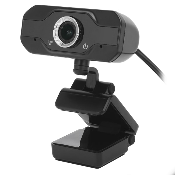 HXSJ HD PC Webbkamera 720P webbkamera CMOS-sensor Inbyggd mikrofon Cam Videosamtal för stationär bärbar dator