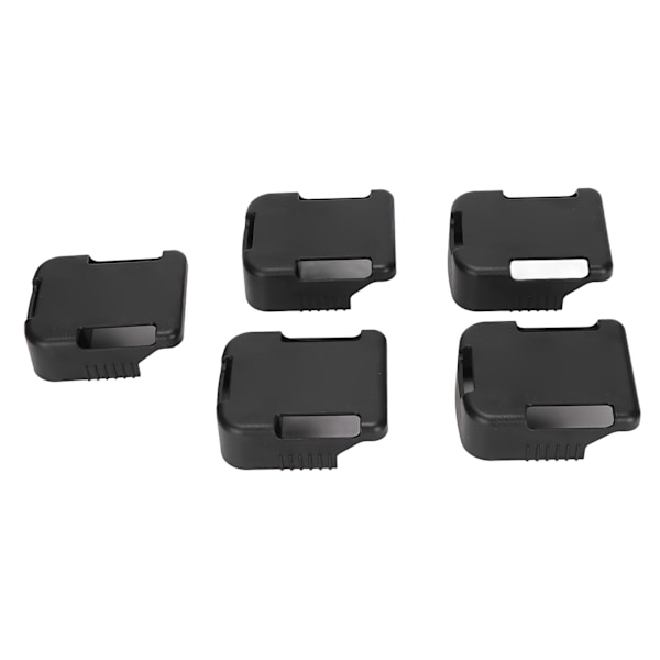 5 stk Lithium Batteriholder Batterimontage Opbevaringsstativ til Hitachi 18V Flade Push Lithium Batteri