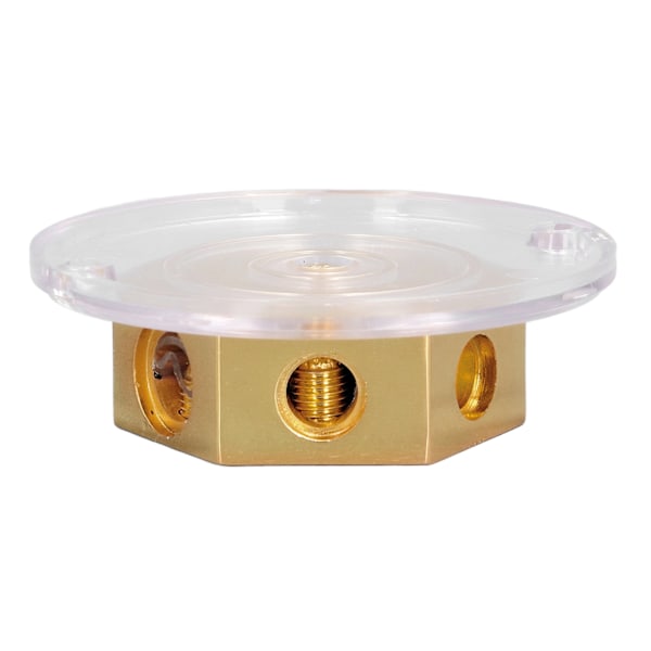 Distribusjonsblokk Jordingsledning Negativ Splitter 2x0 Gauge Inn 4x4 Gauge Ut Sikringsholder for Bilstereo Forsterker