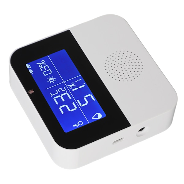 Smart termometer WIFI exakt 2,9 tums LCD-skärm fjärrövervakning för Tuya fuktighetsmätare för hemmet