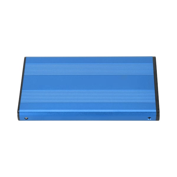 HDD-kabinett 2,5 tommer 2 TB kapasitet 480 Mbps overføringshastighet Aluminiumlegering med USB2.0-overføring for Windows for VistaBlue