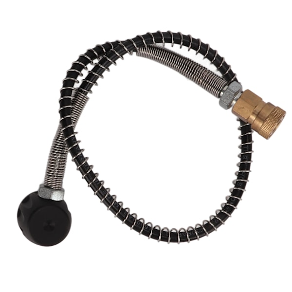DIDEEP Dykkeslange Yoke til 8mm Aluminium Legering Scuba Oxygen Tank Inflator Tilbehør til Undervands Snorkling