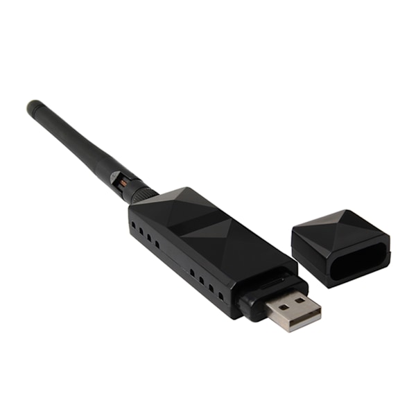 Trådløs USB WiFi-adapter med avtakbar 2dBi-antenne for TV og PC