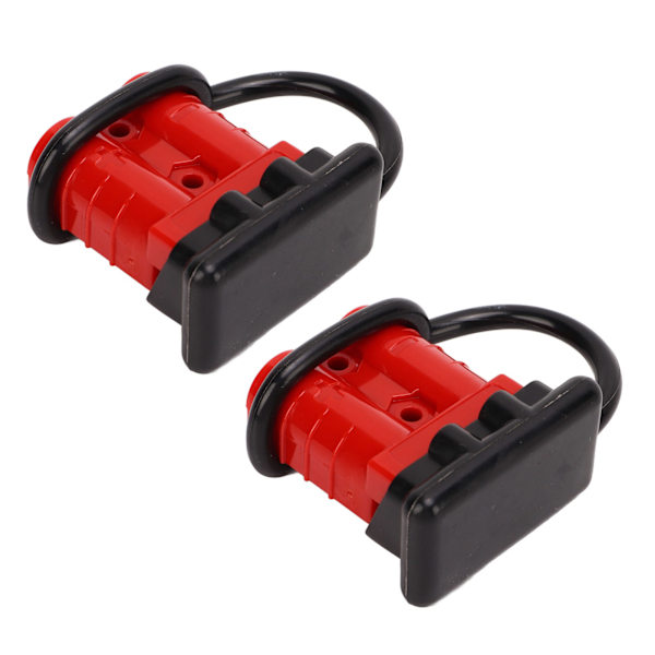 2 Set Batteri Snabbkontakt Koppla Från Plugg 50A 600V Kabelhärva Plugg Kit för Elfordon