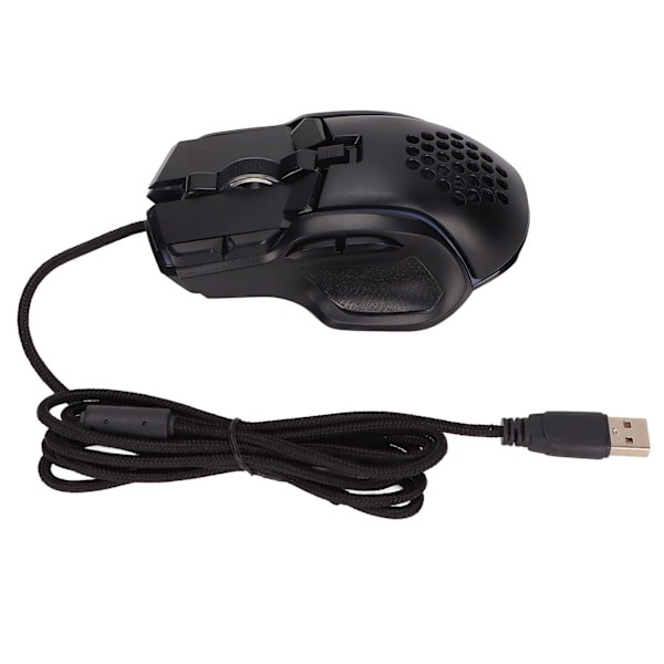 Spelmus S700 12800dpi Makroprogrammering RGB Luminous Spelmus Hemmakontor