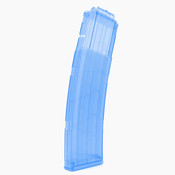 22 Dart EVA pehmeä luotiklipsi Darts muovinen aseen lelupatruunan pidike (sininen)