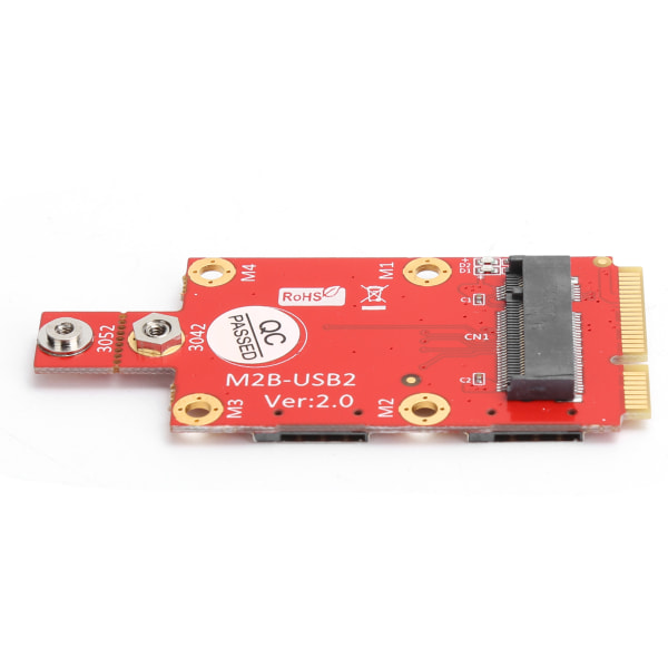 M.2 til Mini PCIE Adapter Converter Dobbelt NANO SIM-kortspor med M2 skrutrekkersett