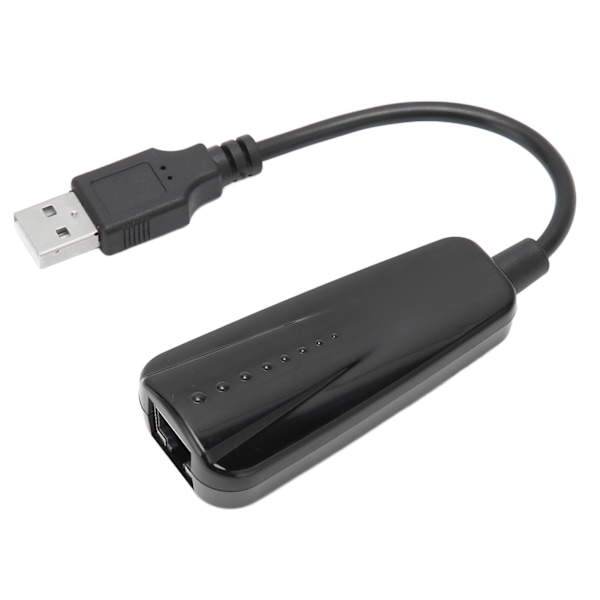 Højhastigheds USB til Ethernet-adapter - 10/100 Mbps LAN-netværksadapter til Windows, Linux og macOS