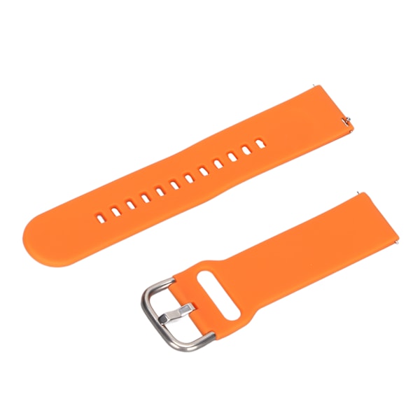 Smartwatch-armband i silikon 20 mm, handledsband i en färg för Amazfit GTS 3 GTS 2 Bip S Bip UOrange