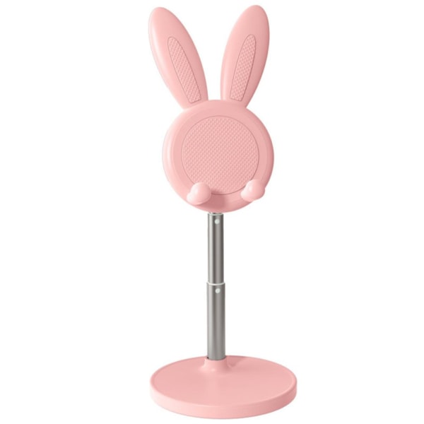 Desktop Mobiltelefon Holder Rabbit Ears Telefonholder Smuk holdbar mobiltelefonholder