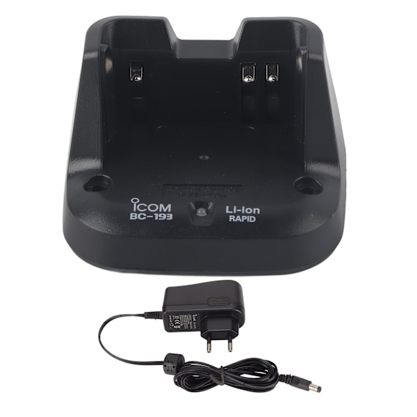 BC193 Kaksisuuntainen radiopikalaturi Monitoiminen radiopuhelimen pöytälaturi Icom ICV8E V80 F3003 EU-pistokkeelle 100-240V (EU-pistoke)