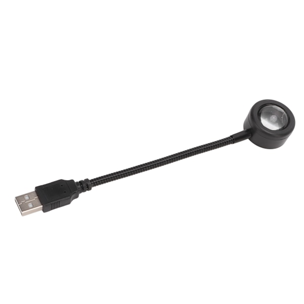USB Stjerne Natlampe 5V 0.15W Multi Mode Romantisk Universal Solnedgangslampe til Biltag Hus