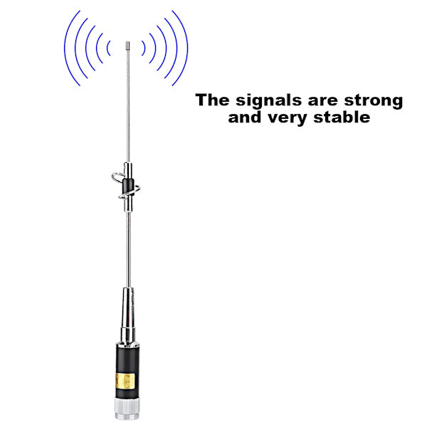 Högkvalitativ UHF CR-77 Mobilradioantenn - 144/430MHz