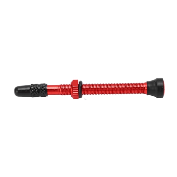 60mm Mountainbike Presta Ventil Stam Aluminium Legering Tubeless Vakuum Förlängningsventil Cykeltillbehör Röd