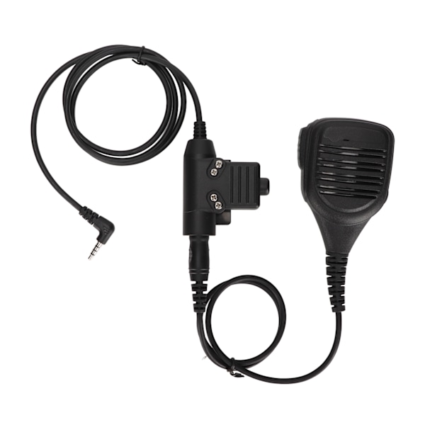 7,1 mm Skuldermikrofon To-vejs Radio Højttalermikrofon med U94 PTT til Xiaomi 1S/2S Intercom