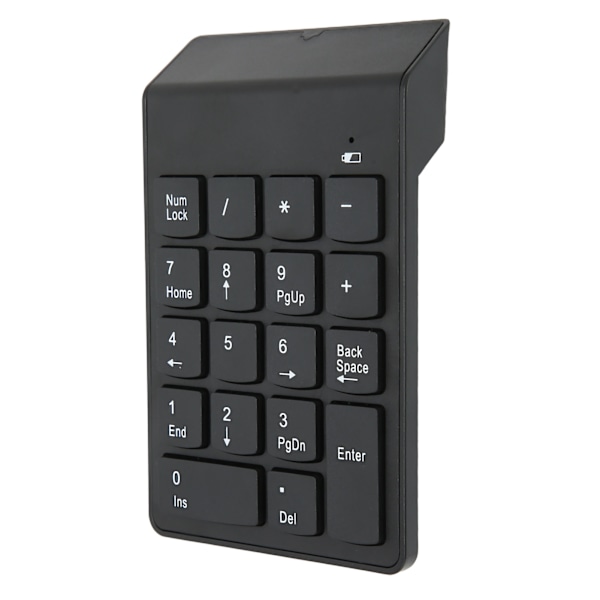 Numeriskt tangentbord Mini Trådlöst 18 tangenter 2.4GHz Stabil anslutning Ergonomisk design Laptop Numpad Numeriskt tangentbord