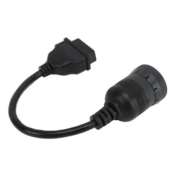 Lastbilsdiagnose Interface Adapter 16 Pin OBD2 9 Pin Adapterkabel Automobil Diagnostisk Værktøj