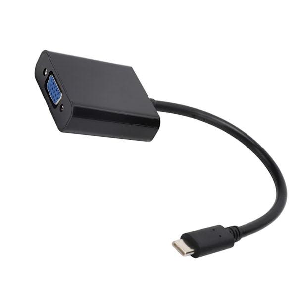 Typ-C till VGA-omvandlare - Höghastighets USB 3.1-adapter för HD 1080P videoutgång