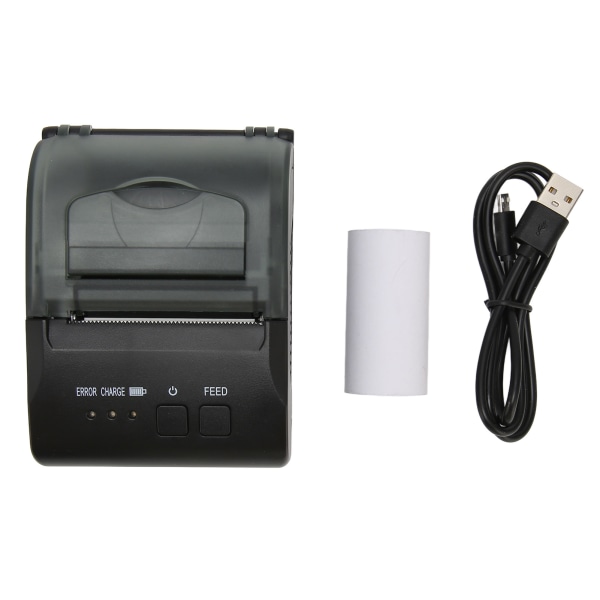 58 mm termisk printer BT4.0 90 mm/s 100 km TPH 203DPI USB-grænseflade forsendelsesetiketprinter til kontorrestaurantlogistik