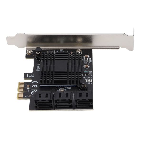 SATA PCI E Card ASM Chip 7 Pin Connection Terminals Udvidelseskort Kompatible med SATA I/II