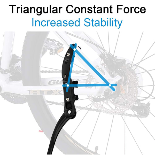 Stativ for 24-29 tommers terrengsykkel, landeveissykkel og sammenleggbar sykkel, høydejusterbar universalstativ