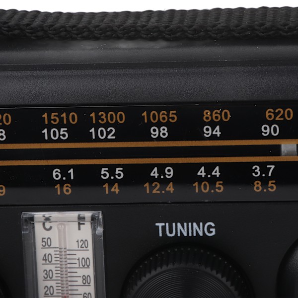 Bärbar Solcellsdriven Handvevradio Multiband AM FM SW Radiomottagare med LED-ficklampa