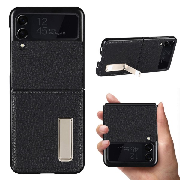 Beskyttelsesveske som er kompatibelt for Samsung Galaxy Z Fold 3 Magnetic Kickstand telefondeksel