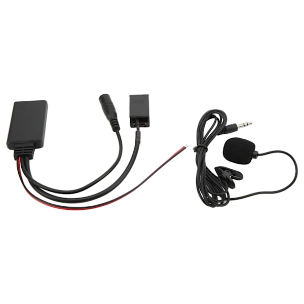 Bluetooth 5.0 Aux Lydkabel Adapter Mikrofon Håndfri Erstatning for Mondeo Focus 6000 CD Stereo