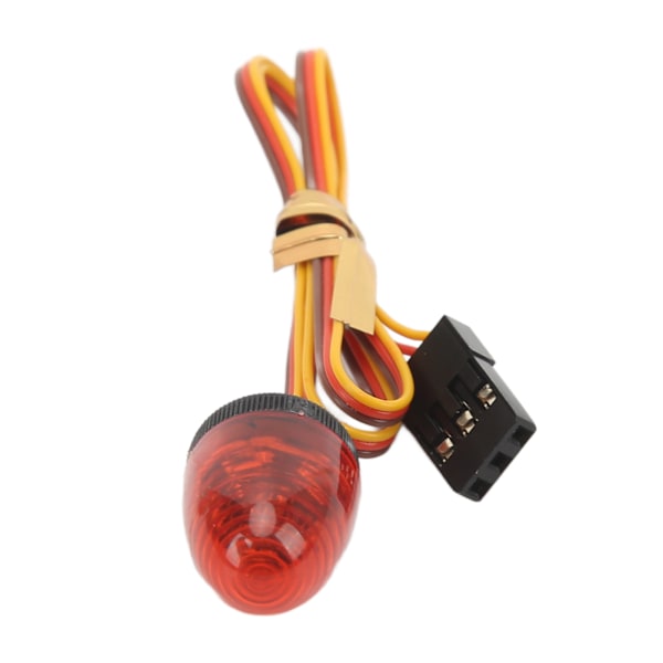 RC-poliisivalo pyöreä simulaatio erittäin kirkas RC-auton LED-poliisivalo 13x17mm 1:10 RC-poliisi paloambulanssille punainen