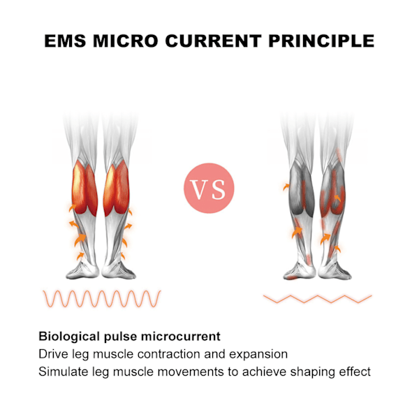 EMS Pulssi Jalkahierontamatto Lihas Kipu Väsymys Lievitys Jalkahieroja (Paristokäyttöinen)