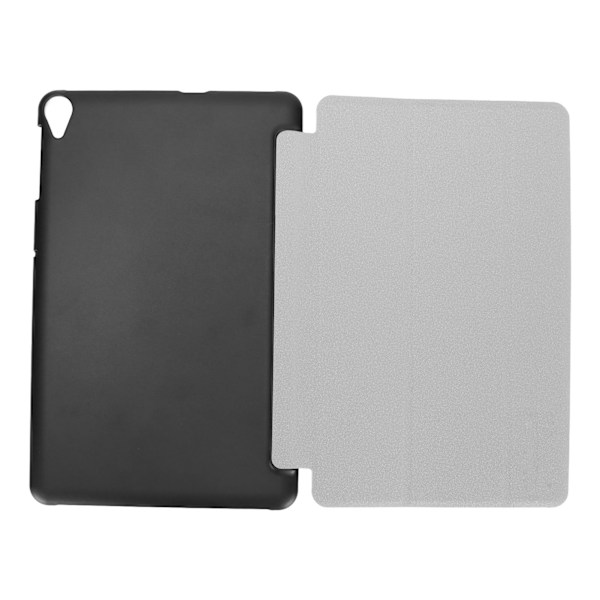 Tabletin suojakotelo PU- ja PC-materiaalista, täydellinen suoja, pehmeä ja mukava, 10,4 tuuman K Pad -tabletille, hopea