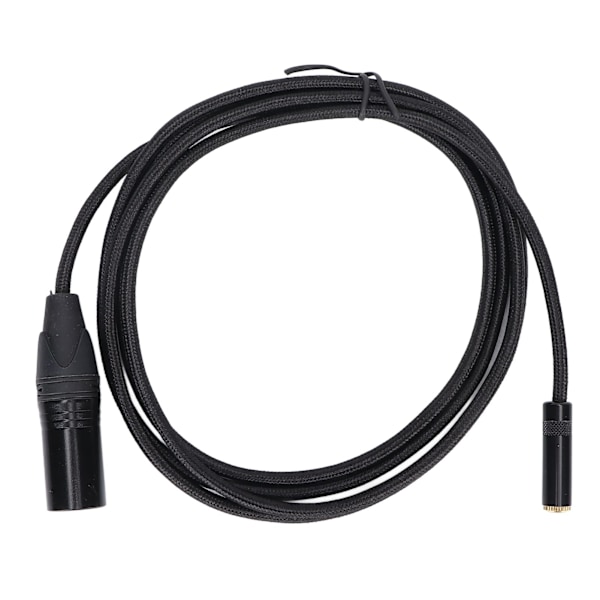 3,5 mm Hun til 3-polet XLR Han Kabel 24K Forgyldt Spids XLR Adapterkabel til Forstærkere Mixere Tablets 2m / 6,6ft