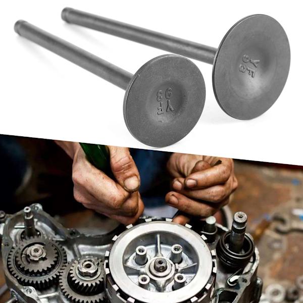 Par Motorhode Inntaks Eksosventil Deler Passer for SHINERAY ZHONGSHEN ZSCB 250cc