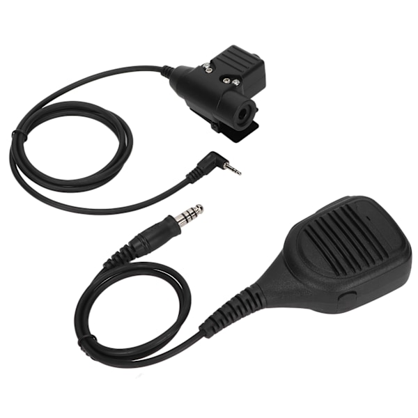 7,1 mm axelmikrofon för walkie talkies med U94 PTT för MOTOROLA T5428 6200C T80