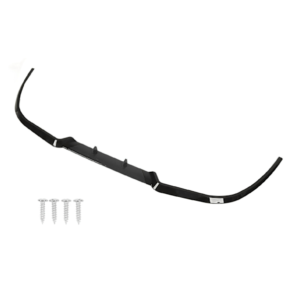 Framspoiler Impactresistent Framspoiler Separator 114cm Ersättning för Seat Leon Blank Svart