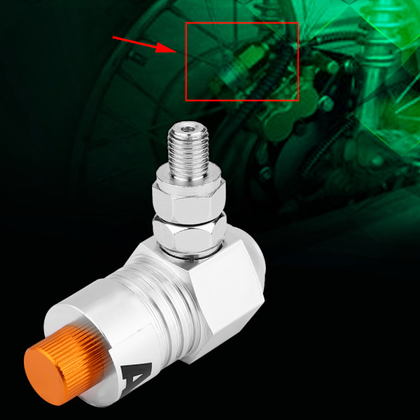 Motorsykkel ABS (Anti-låse bremsesystem) Skrue Bremsekaliper Assistent System ABS Sølv 67mm