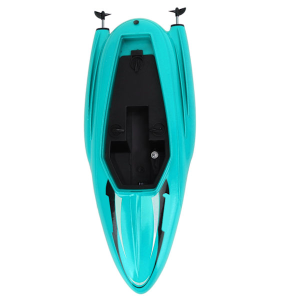 Fjernstyrt båt RC Skip Vanntett Høyhastighets Speedboat Modell Leke for Over 8 År Gammel Blå 3 stk Batteri