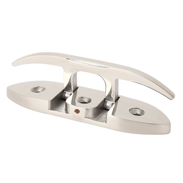 Båd Foldbare Klamper 316 Rustfrit Stål Flip Op Dock Klampe Foldbar Marine Dæksreb Tilbehør 6 Tommer
