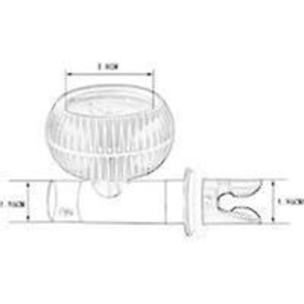 Kobber sykkelpumpeadaptersett - 35 deler, ventiladaptere og hette
