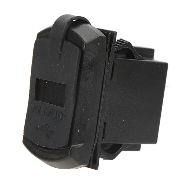 PD Type QC 3.0 USB Autolaturi Volttimittarilla Sininen Taustavalo 12‑24V Sisääntulo 5V 3.1A Ulostulo Autoihin Moottoripyöriin Matkailuautoihin