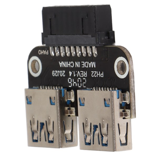 20-pins til Dual USB3.0 USB3.1 Connector Converter