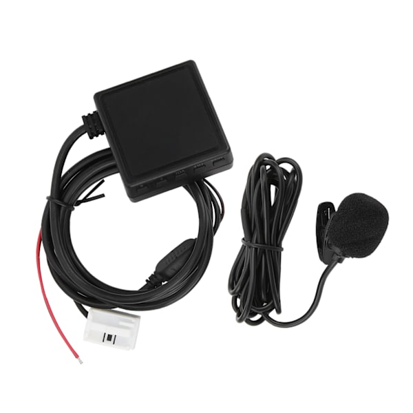 Bluetooth 5.0 AUX kabel ljudadapter med mikrofon handsfree utbyte för Peugeot 307 308 407 807