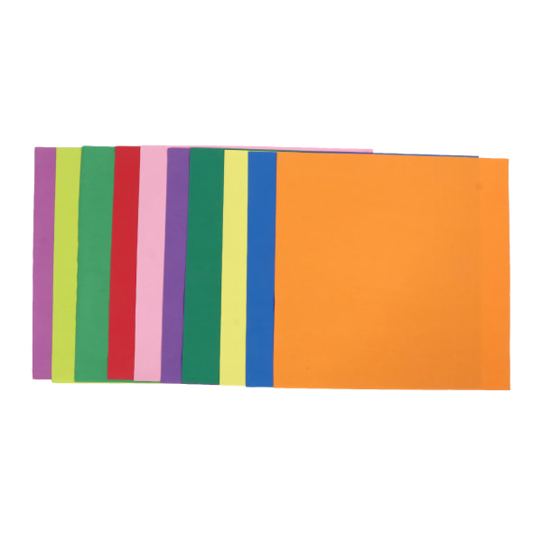 20 stk Skumark Myke Fleksible Fargede DIY Håndlagde Skumark Håndverksdekorasjoner til barnehagehjem 50x50cm