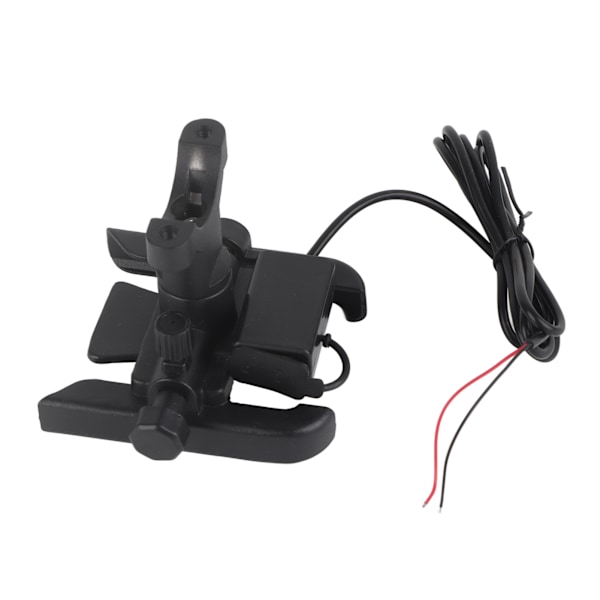Motorsykkel Telefonfeste 5V2.1A Rask USB-Lading 12 til 24V Vanntett 360° Rotterbar Sklisikker for Motorsykkel
