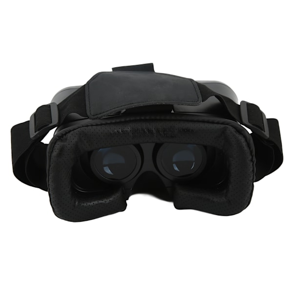 VR-lasit 3D virtuaalitodellisuus kypärä 3 säädettävää olkahihnaa Androidille ja iOS:lle (4,56,0 tuuman näyttö) puhelimeen (V7 lasit Y1 musta kahva)
