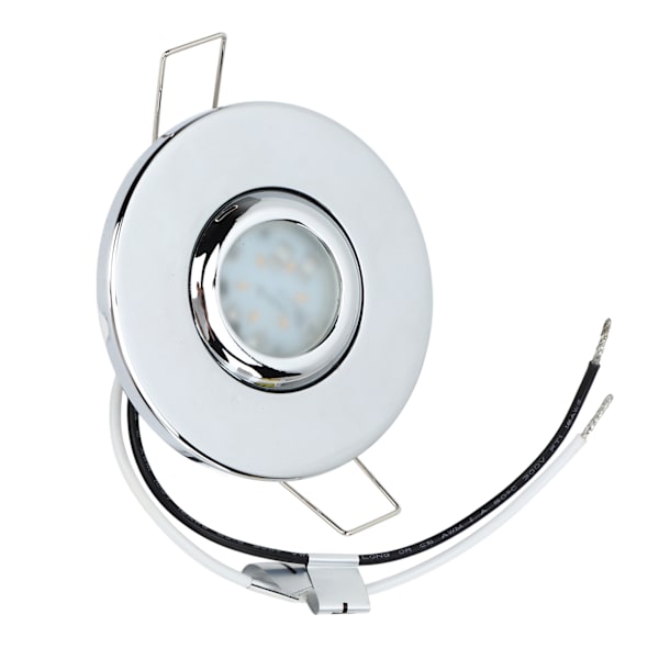 2.6in RV Båt Infälld LED Taklampa Vridbart Lamphuvud 75LM 3000K IP66 Vattentät för Yacht Hall Korridor Skåp Trappa