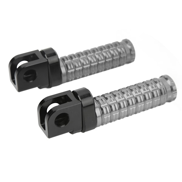 Motorsykkel Fotstøtter Fotplater Pedaler CNC Aluminium Legering Erstatning for CFMOTO 650NK 400NK 250NK 150NK 650MT 800MT Grå
