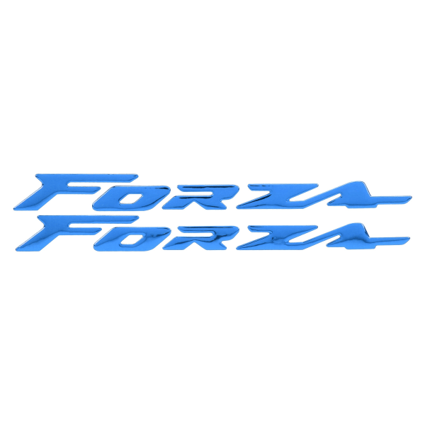 Par emblem-klistermærker 3-dimensionelle motorcykelkropmærker til Honda FORZA 300 125 250Blue