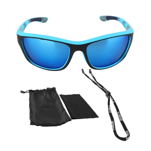 Polariserade solglasögon Helbåge Trendigt Körning Fiske Löpning Solglasögon Mode Utomhussport Solglasögon med fästsnöre för män Kvinnor